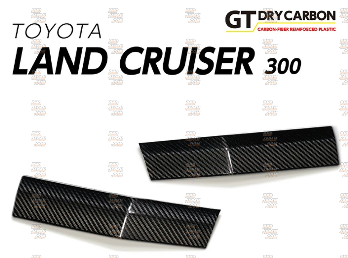 Axis-Parts Front Grill Garnish Cover Set GT Dry Carbon Fiber Half
